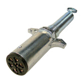 Pico 0708PT 7-Pole Split Round Pin Trailer Connector with Polarized Plug - Male, 40 Amp